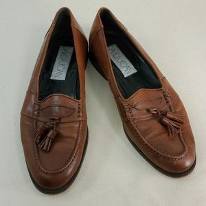DAVID & JOAN MENS LEATHER LOAFERS SIZE 10